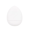 Mini white teardrop finger puff for flawless concealer application and loose powder setting - White (Bulk)