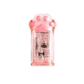 Taille-crayon patte de chat rose transparent avec paillettes et dessin mignon - Rose