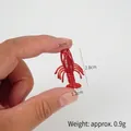 Mini leurre écrevisse rouge en résine souple pour la pêche au leurre, poids 0,9g - Mini Écrevisse de 2,8 cm