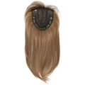 Postiche châtain et blond avec base en filet et clips de fixation sécurisés - Couleur Personnalisée