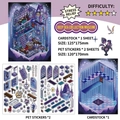 Kit stickers PET Deep Sea Collection DIY avec carte décorative et motifs océaniques - Collection des abysses