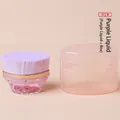 55 Professionele foundationborstel met paarse glitterhandgreep en opbergdoosje - Paarse Vloeibare Handgreep met Doos / Paars