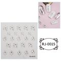 5D metallic star nail art stickers DIY adhesive rhinestone decoration decals for nails - Cartoon Sticker (RJ-0015) / 60X60mm