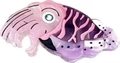 Pink and purple gradient sea creature acetate hair claw clip with black spotted detail - Pink Squid
