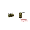 Detalle de cuentas espaciadoras de bronce, 8,5 mm de largo y 5 mm de diámetro para joyas - 1# (8.5x5mm)