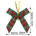 Style 3 11x10cm Green Red Plaid