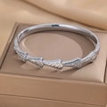 181 Steel Color Baojia Bangle