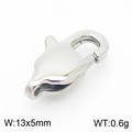 18K gold plated stainless steel lobster clasp 13x5mm jewelry making component - 13x5mm / Steel