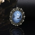 Blue Lady Hollow Lace Style (XD7383-6)