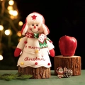 Bolsa de regalo de peluche muñeco de nieve de Navidad con gorro de aviador rojo - Bolsa de Regalo de Muñeco de Nieve