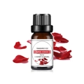Miss Coco 10ml wasserlösliches Duftöl in brauner Glasflasche mit Rosenblättern - Miss Coco Typ Öl