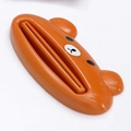 Spremi-tubetto a forma di orso marrone per dentifricio e creme in plastica - Orso Bruno