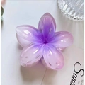 8cm Light Purple Base With Purple Center Standard