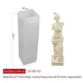 Molde de silicona Diosa Venus para velas 3D y decoración de yeso para aromaterapia - Molde de Escultura de la Diosa Venus RX-43