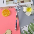 Soul Land Tang San character gel pen with silver sword shaped tip and hanging ring - Trident - Silver / 0.5mm