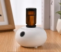 Spherical white waterless aromatherapy diffuser with heart relief for home or office - Heart to Heart Simple Style / 59.9