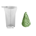 Moule conique en silicone pour bougies 3D dollar et ornements décoratifs - Dollar Arbre de Noël