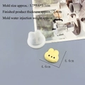 Detail view of rabbit silicone mold dimensions 5.7x5.6x3.1cm for fondant and chocolate - Rabbit Style (8399)