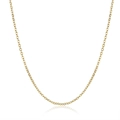 Collier papillon en acier titane doré minimaliste avec chaîne à maillons ronds élégante - Chaîne en O 45+5cm / Doré