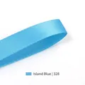 Island Blue 6mm high-density polyester ribbon for gift wrapping and floral decoration - Island Blue(328)