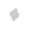 Stampo in silicone bianco con quattro foglie di monstera per fondente e cioccolato - 5#Foglia di Monstera / Grigio