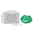 DIY Longevity Lock silicone resin mold for Buddha pendant necklace making with emerald finish - Longevity Lock Pendant