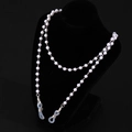 03 White K Pearl Chain N-1011