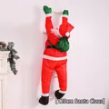 Detail of 120cm climbing Santa Claus ornament on a rope ladder for Christmas decor - 120CM 1-Person Ladder