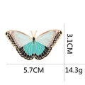 C1749 Blue Gold Butterfly