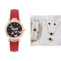 Set di Stelle Pentagramma / Rosso