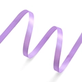 Glossy purple 1cm satin ribbon roll for DIY cake baking and floral bouquet decoration - 1CM Single Sided Satin Ribbon [Eggplant Purple] 80 Yards