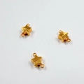 Tre chiusure magnetiche dorate a forma di stella con anelli per la creazione di gioielli - Oro