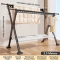 1.5-2.5m Extendable & Adjustable - Selective Version Gunmetal