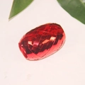 Metallic red laser ribbon roll with textured finish for wedding and party decorations - Coated / Red