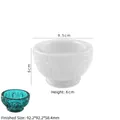 Molde de silicona para cuenco con relieve retro para caja de resina DIY - Estilo 4 Cuenco en Relieve