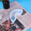 Dettaglio dello stampo in silicone ad arco per la creazione di candele geometriche fai-da-te - Stampo per candela a forma di arco