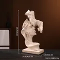 Abstract sandstone kiss sculpture ornament for modern home and office desktop decor - Kiss Deep Love Sandstone