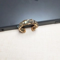 Handgemaakte open ring van 14K gold filled met iriserende blauwgroene labradoriet kralen - Labradoriet Kraal 3,5 mm Diameter