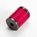 0.4mm high-strength rose red waxed thread roll for leather hand sewing on spool - 0.4mm/110m / #29 Rose Red