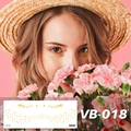 Gold metallic freckle tattoo stickers VB-018 for face makeup with gold lash accents - Golden Eyelash Freckles (VB-018)