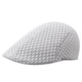 Béret d'été en maille gris clair respirant avec visière de protection solaire - 58cm / Gris clair