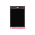 Pink 12-inch LCD writing tablet for kids with stylus and smart erase button - 8.5 Inch MK Monochrome Handwriting / Pink