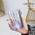 Short Style Water Blue Single Cup