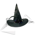 Mesh Black Satin with Light
