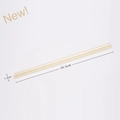 26.5cm extra long translucent yellow tritan straw with 1.2cm diameter for boba tea - Beveled Straw / 1.2*26.5cm / Cream