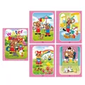 Pink reusable magic water coloring book with cartoon mouse for kids drawing and learning - Thick Single-coil Mouse (includes Pen And Opp Bag)