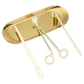 Gold 4-Piece Set (Straight Cover + Tray)
