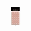 Hollow nail stencil stickers P-011 with Christmas snowflakes and reindeer patterns - Christmas Snowflake Reindeer Style (P-011)