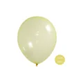 Crystal yellow 12 inch round transparent latex balloon for birthday party decor - 12 Inch / 100 Pcs / Crystal Yellow