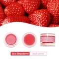 Strawberry lip scrub S01# with small particles for gentle exfoliating hydration - Small Particle / S01# Strawberry
